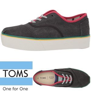 TOMS Venice Collection Cordones Boardwalk Platform